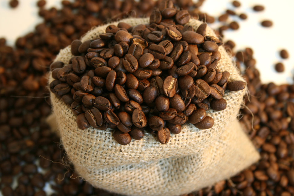 Close-up of Coffee beans