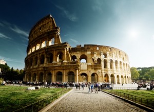 Colosseum in Rome, Italy