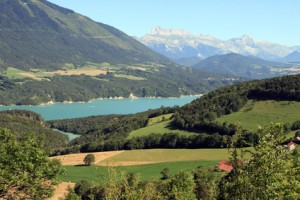 Monteynard Lake, France