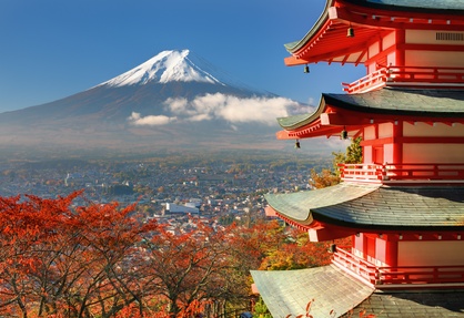 Mount Fuji in Japan