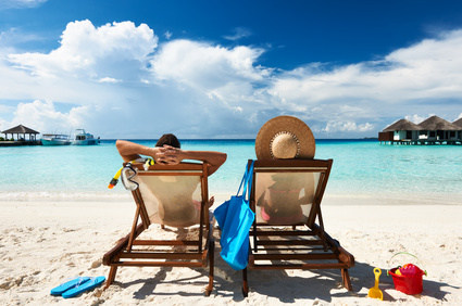 Couple at the Beach