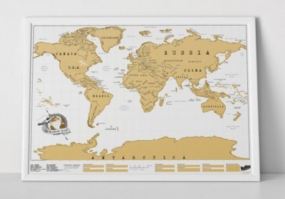 World Scratch Map