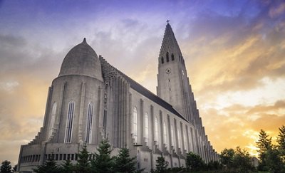 Hallgrímskirkja Church in Reykjavik