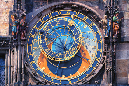 Father's Day - Famous astronomical clock astronomical clock with chimes and sculptures in Prague