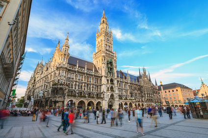 Father's Day - Marienplatz town hall - Munich - Germany