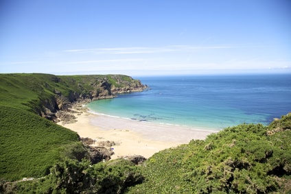 Plemont Beach in Jersey