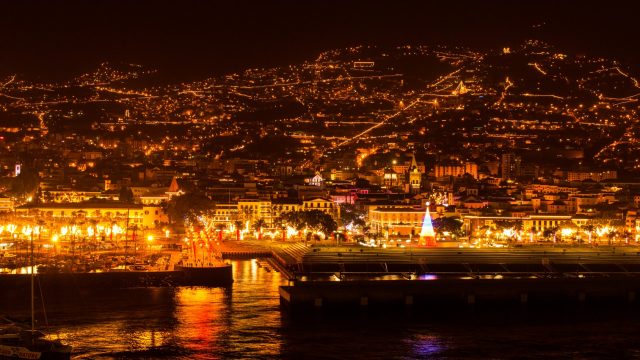 Winter in Madeira- Christmas lights