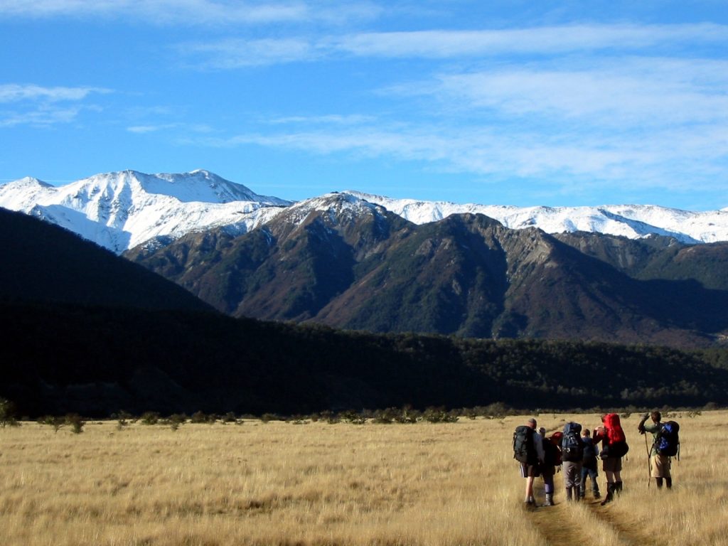 Hiking in New Zealand