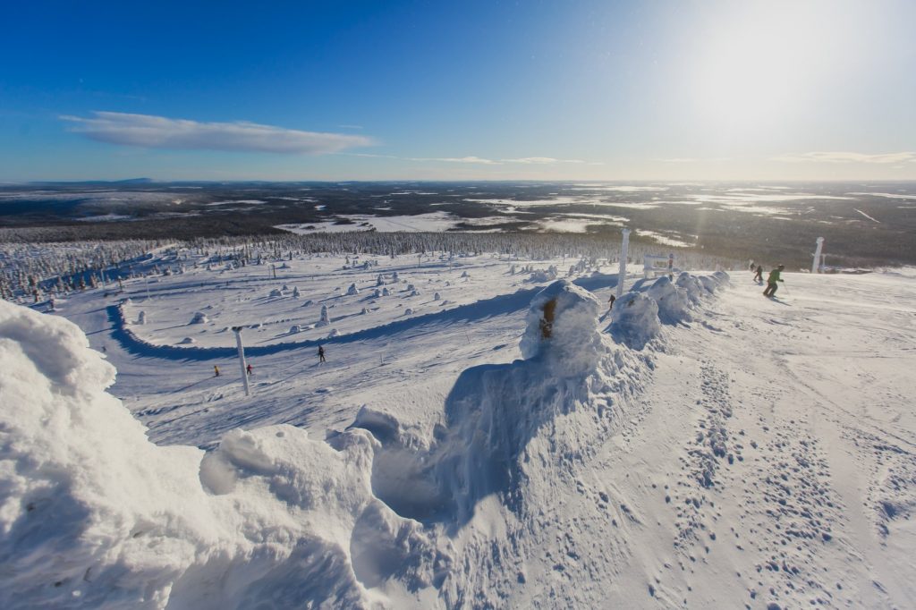 Skiing in Hemsedal, Norway