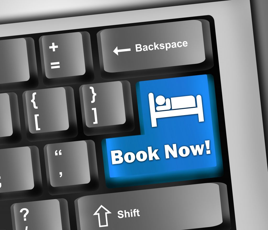 booking accommodation online