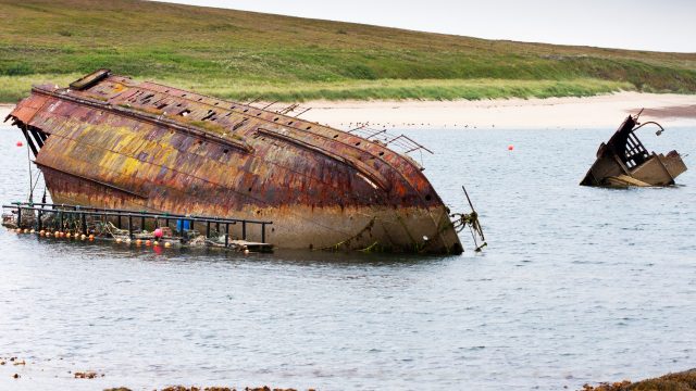 The best shipwrecks around the world to dive- Scapa Flow, Scotland