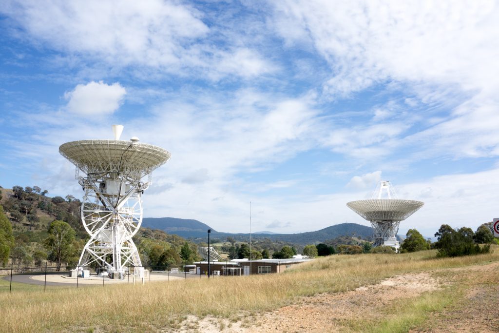 Stargazing around the world- NASA Deep Space Communication Complex, Canberra, Australia