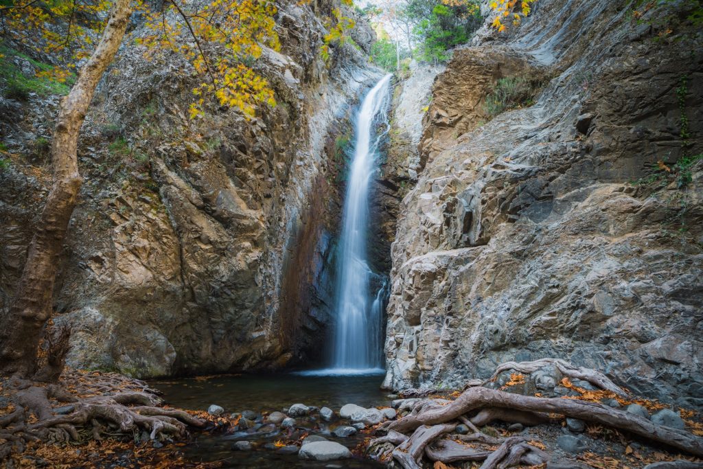 Exploring the Troodos Mountains, Cyprus- Millomeris waterfalls