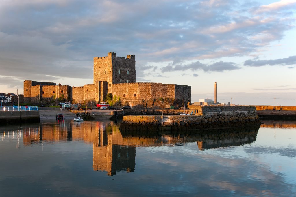 Carrickfergus Castle, Northern Ireland, Causeway Coastal Route