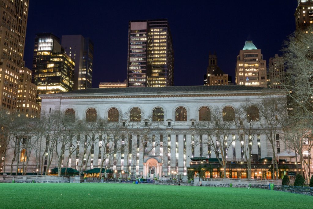 Best libraries around the world- New York Public Library, USA