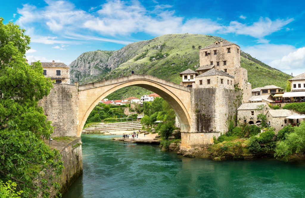 Bridges around the world: Stari Most, Mostar, Bosnia and Herzegovina