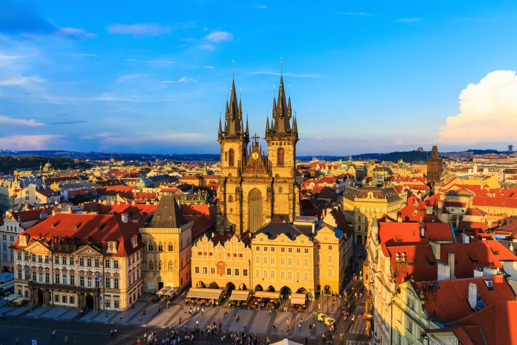 Best fairy-tale destinations: Tyn Cathedral, Prague, Czech Republic