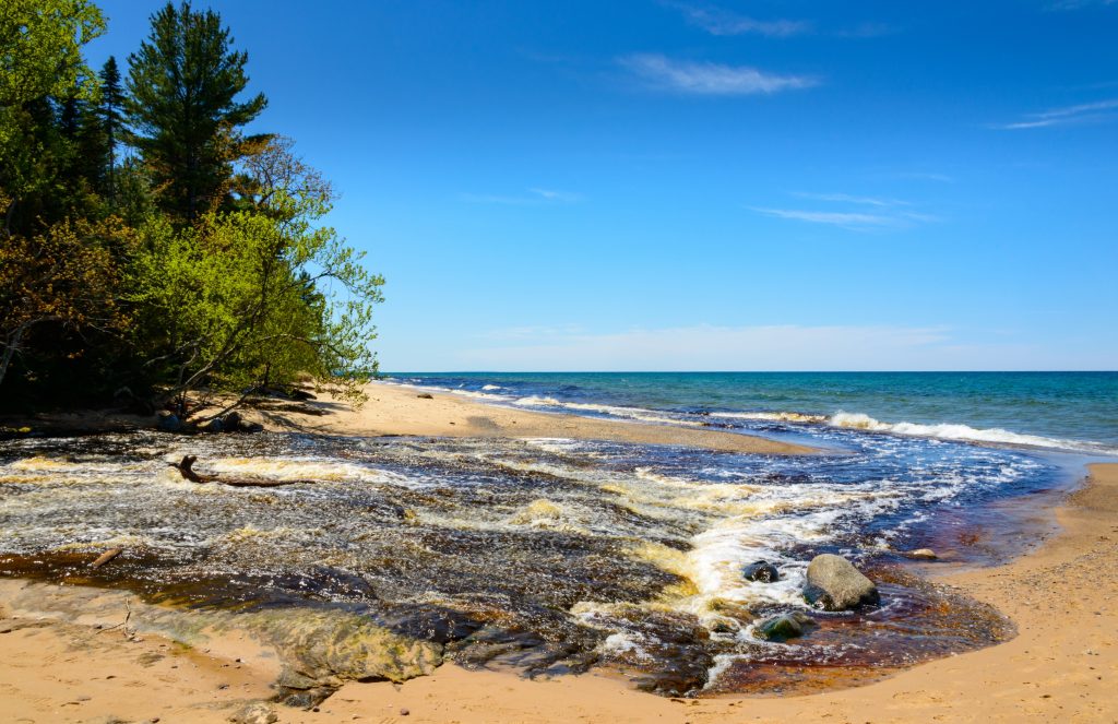 Great Lakes of North America: Pictured Rocks National Lakeshore on Lake Superior