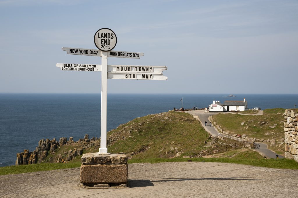 Land's End, Cornwall, South West Coast, UK