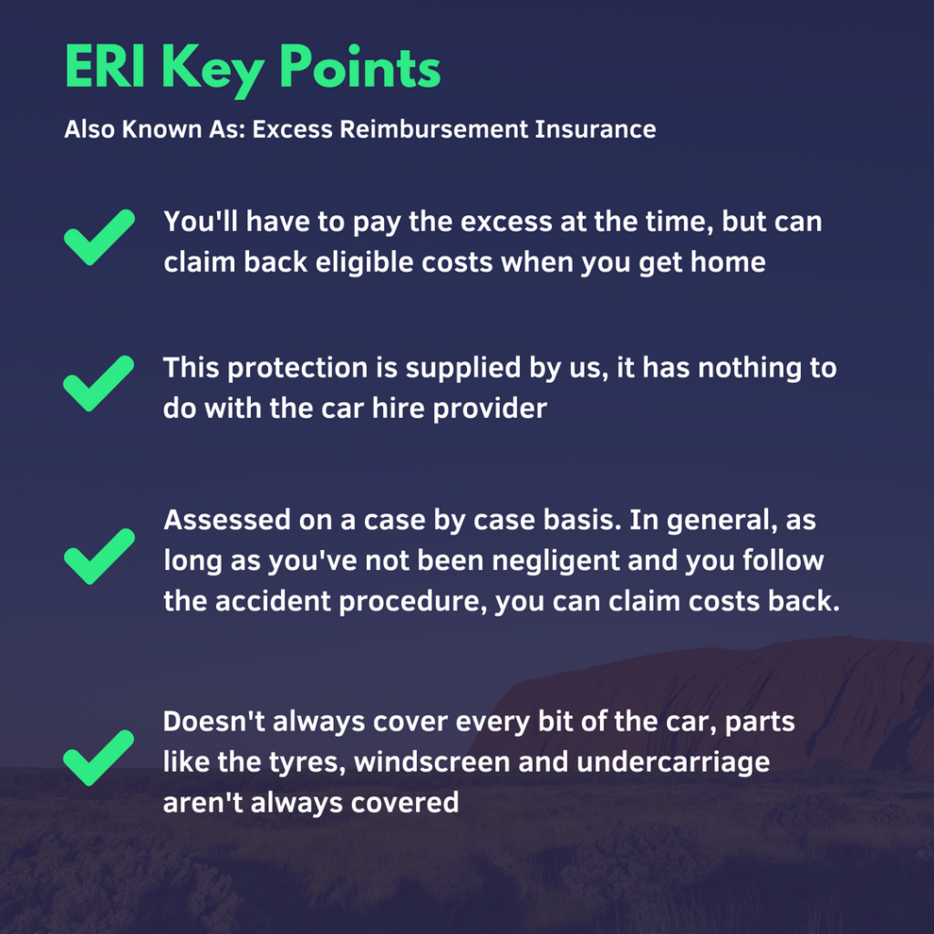 ERI Excess Reimbursement Insurance Key Points