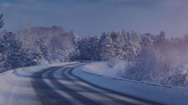 Winter road