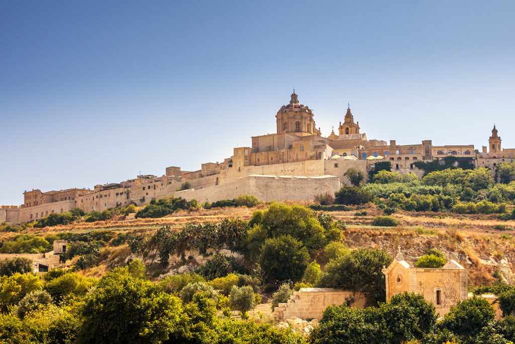 Mdina, the old capital of Malta