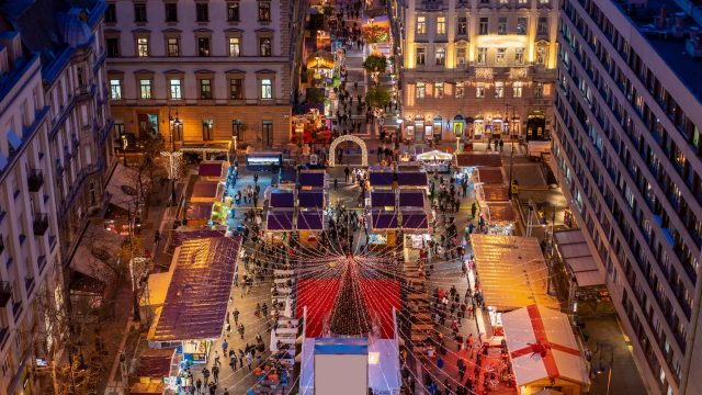 Budapest christmas market