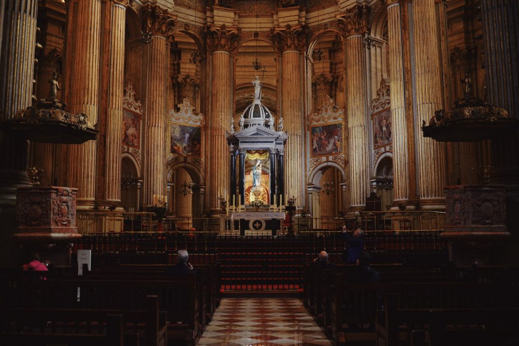 Malaga Cathedral interior